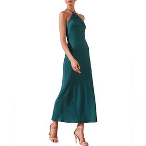 Shona Joy Deep Teal Maxi Dress